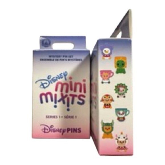 Disney 2025 Mini MixIts Mix Its Mystery Alice Pink Teacup Hat Disney Pin - Picture 5 of 5
